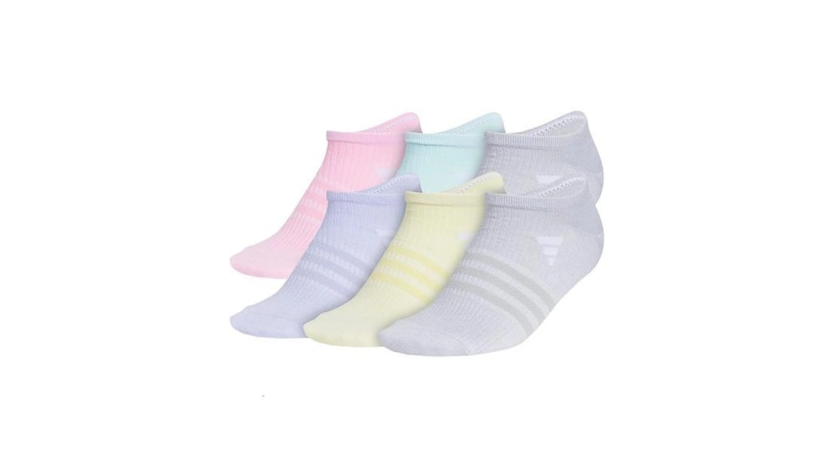 Adidas Kids Superlite No Show Socks For Boys & Girls
