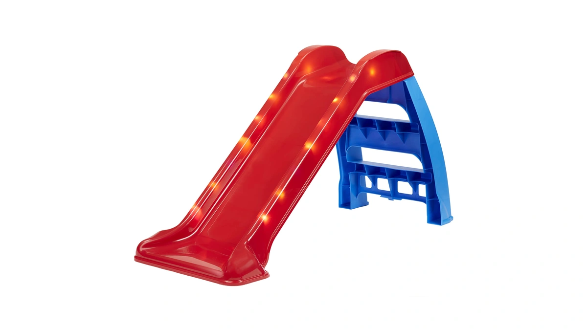 Little Tikes Light-up First Slide For Kids Indoors/outdoors , Red