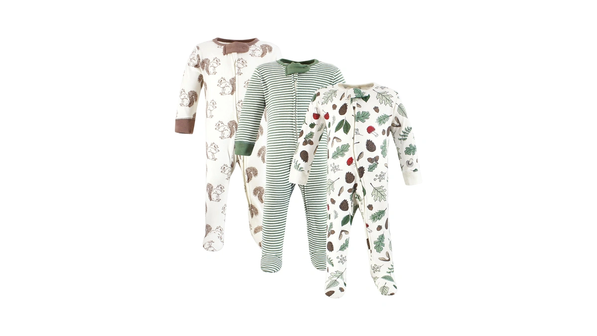 Touched By Nature Organic Cotton Sleep And Play, Forest Explorer,