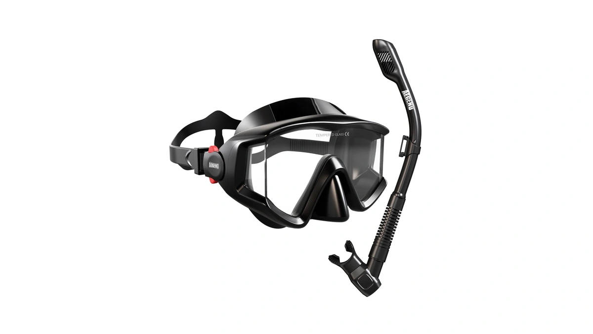 Aegend Snorkeling Gear For Adult Men Women - Snorkel Mask