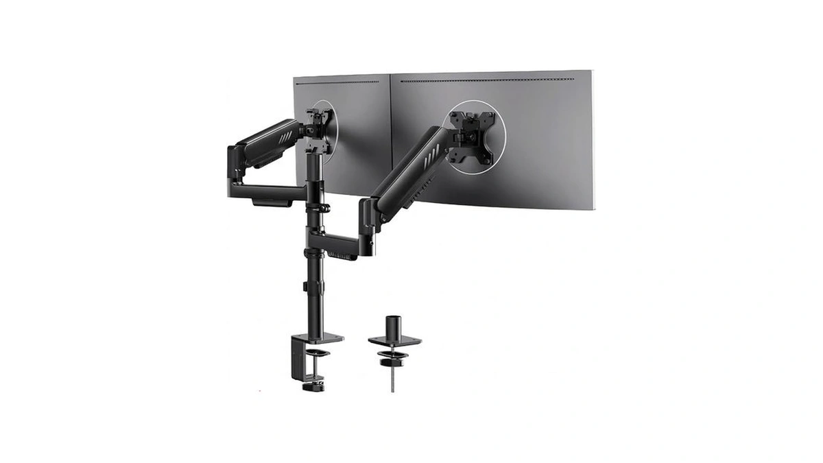 Amazon : Ergear Dual Monitor Stand, Stacked Monit