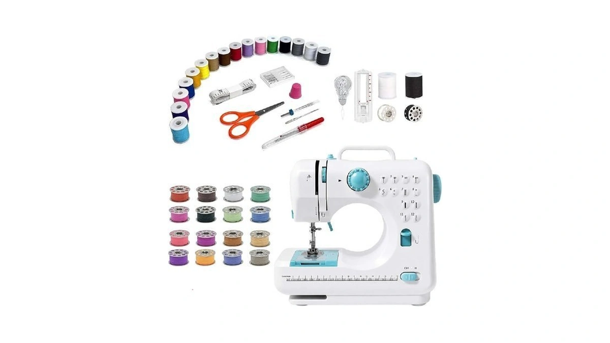 Portable Mini Sewing Machine For Beginners,12 Built-in Stitches