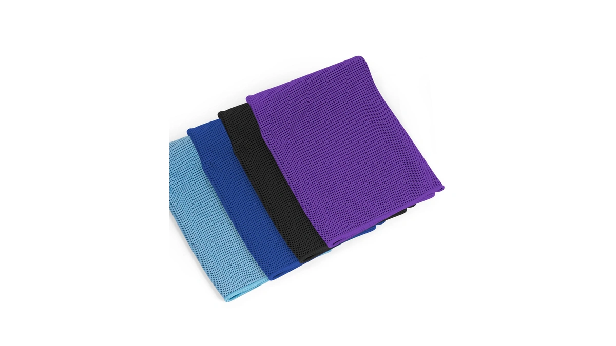 Nuoyee 4 Pack Cooling Towels Wrap For Neck Face,ice Cold