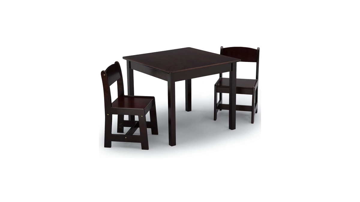 Delta Children Mysize Kids Wood Table And Chair Set (2