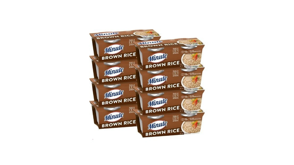 Minute Ready-to-serve Brown Rice, Microwavable Rice Cups, 8.8-ounce Cups (pack