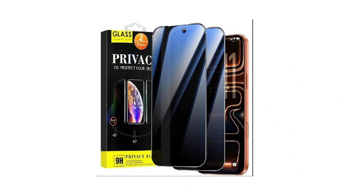 Buscbear 2 Pack Privacy For Iphone 17 Pro Max Screen