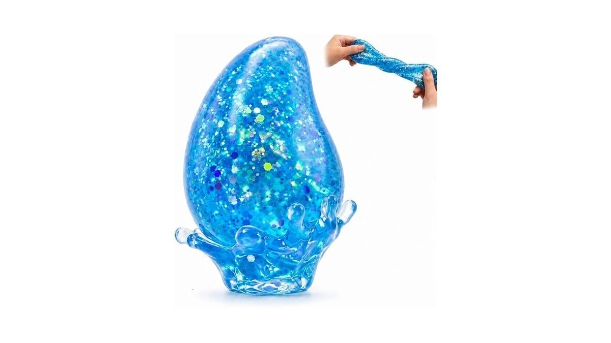 Amazon : Water Drop Squishy Fidget Toy, Slow Risi