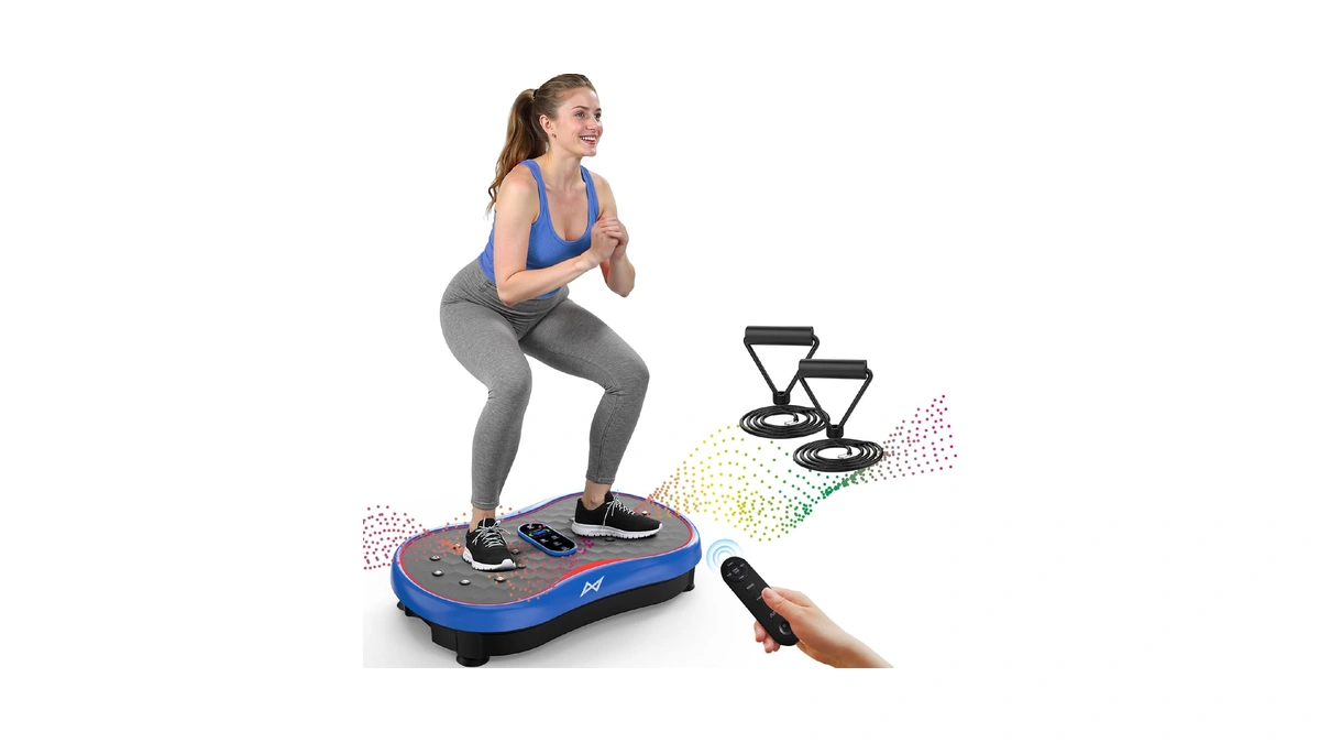 Axv Vibration Plate Fitness Platform Exercise Machine Vibrating Shaking Full