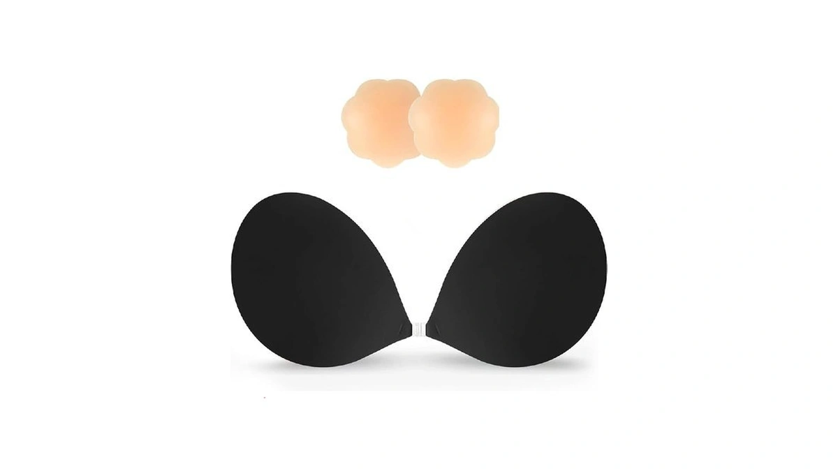 Supriya Adhesive Silicone Bra Strapless Invisible Ultra Sticky Nipple Covers