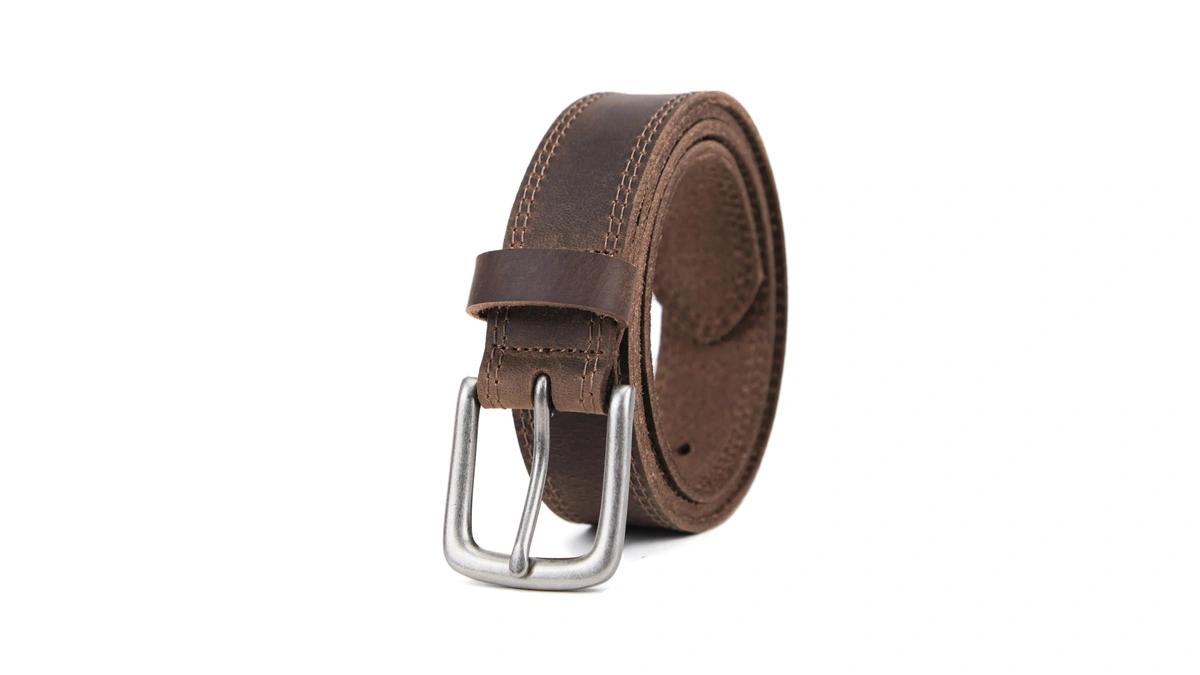 Vatan Men's Full Grain Leather Casual Every Day Jeans Belts,