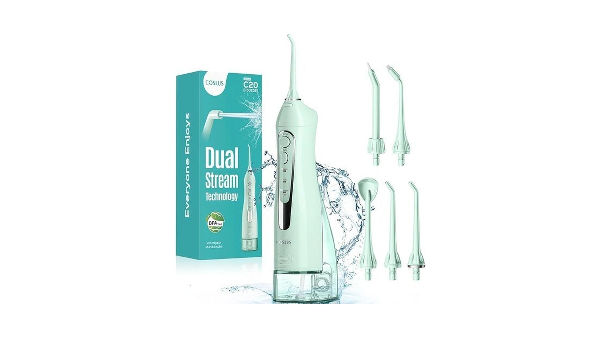 Amazon code: Coslus Ada Accepted Water Dental Flosser