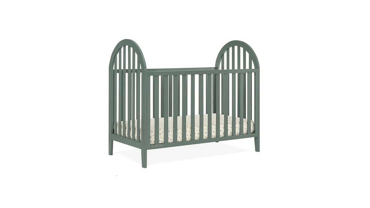 Delta Children Milano 4-in-1 Convertible Crib - Greenguard Gold Certified,