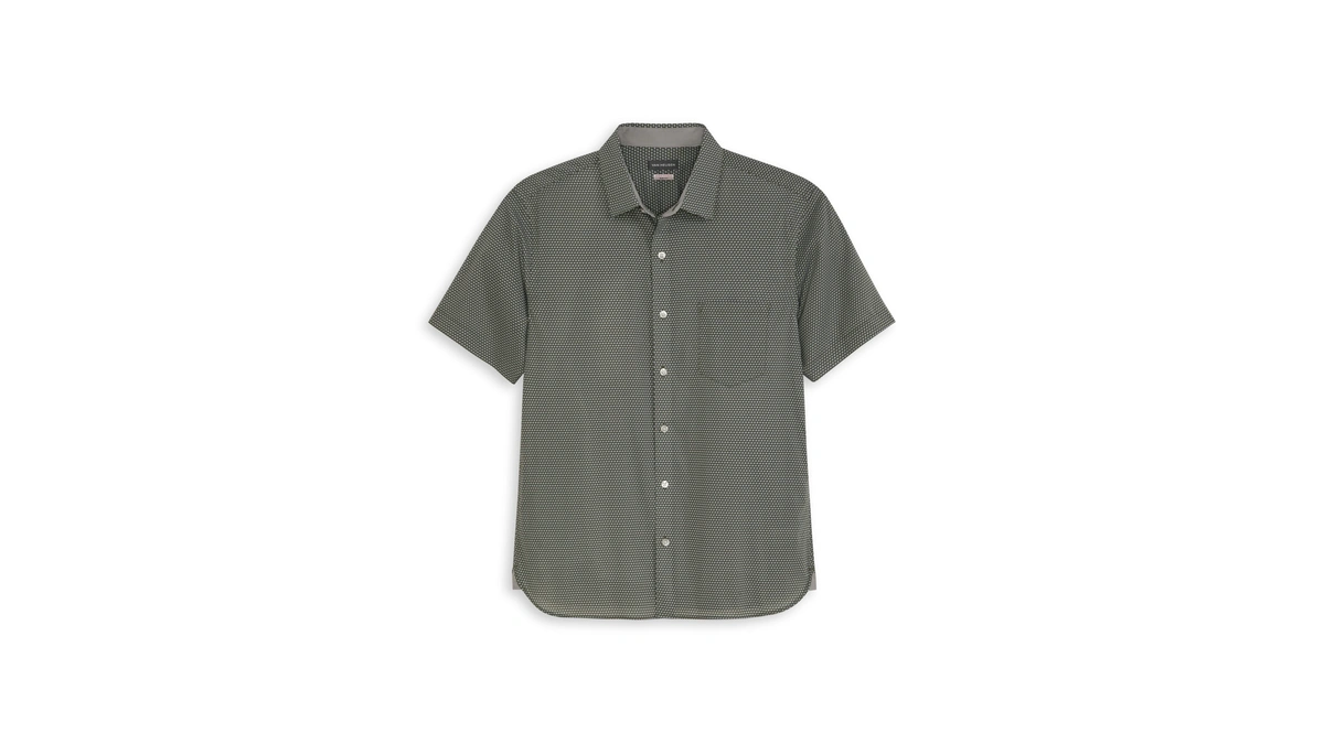 Amazon : Van Heusen Everyday Defense Folsen Geo S