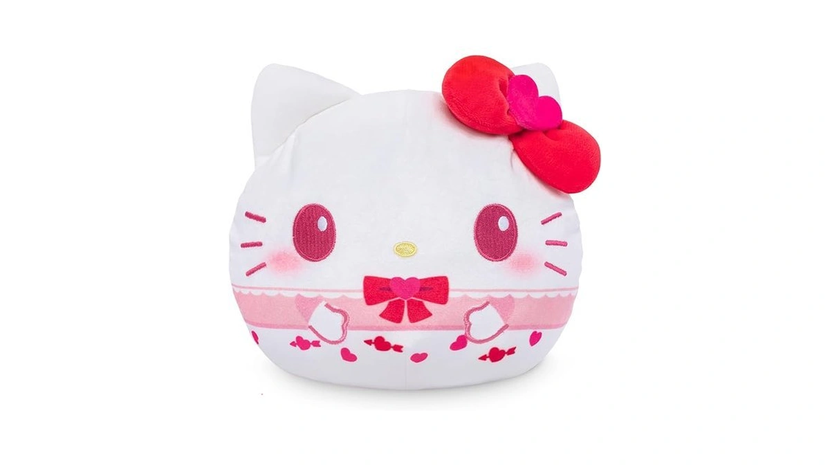 Teeturtle Hello Kitty Reversible 6" Sanrio Plush - Pink And