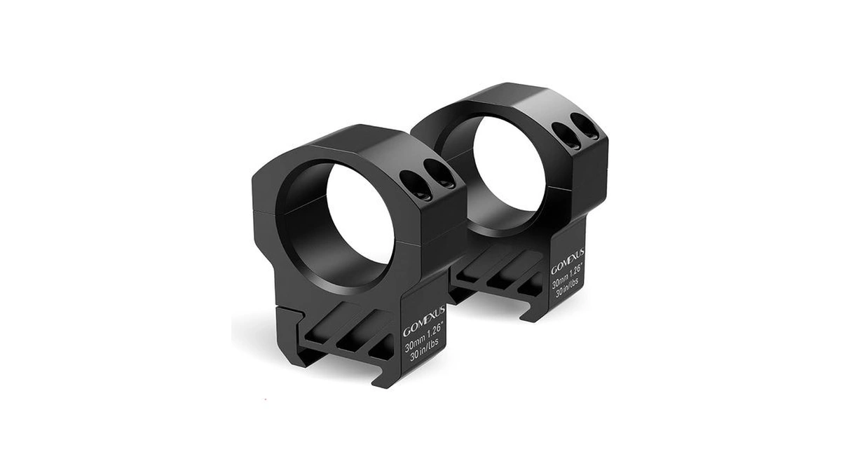 Gomexus 30mm Scope Ringstype Iii Hard-anodized 7075 Aluminum Cnc Machining