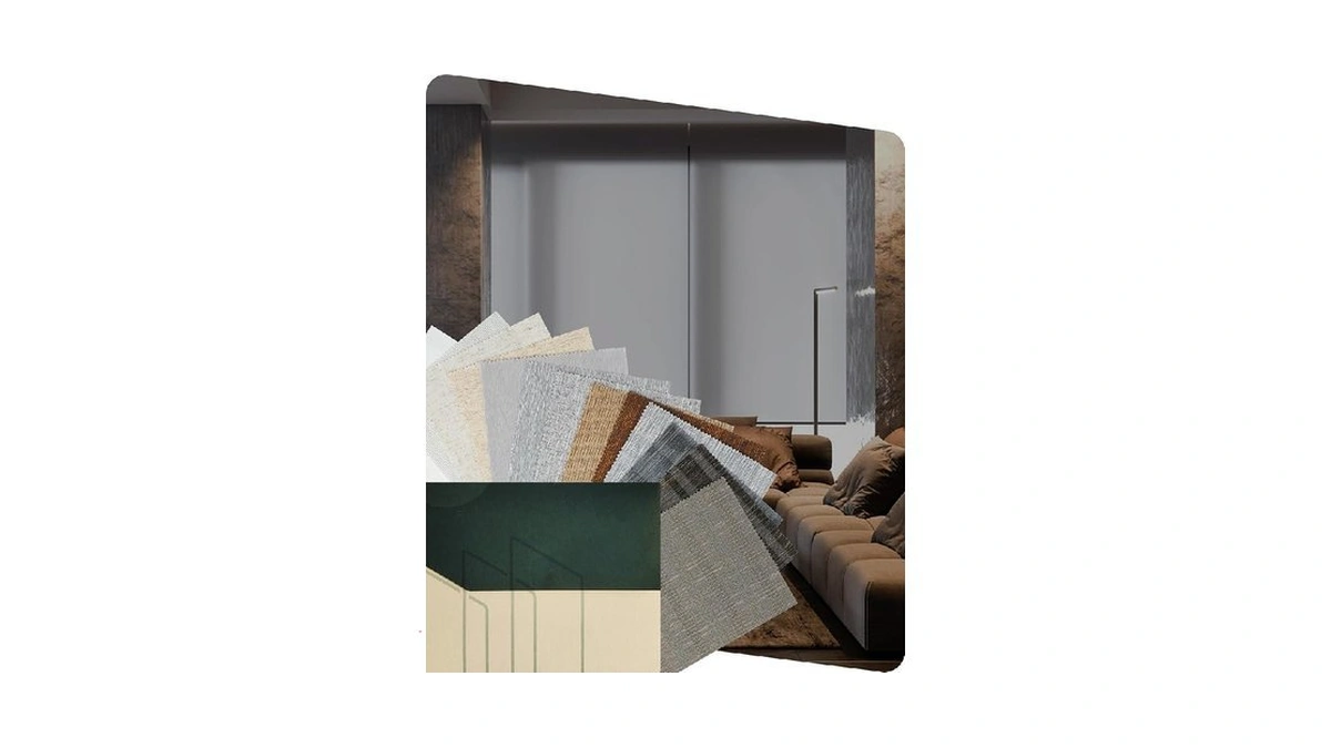 Yoolax Motorized Blinds Multicolor Fabric Samples