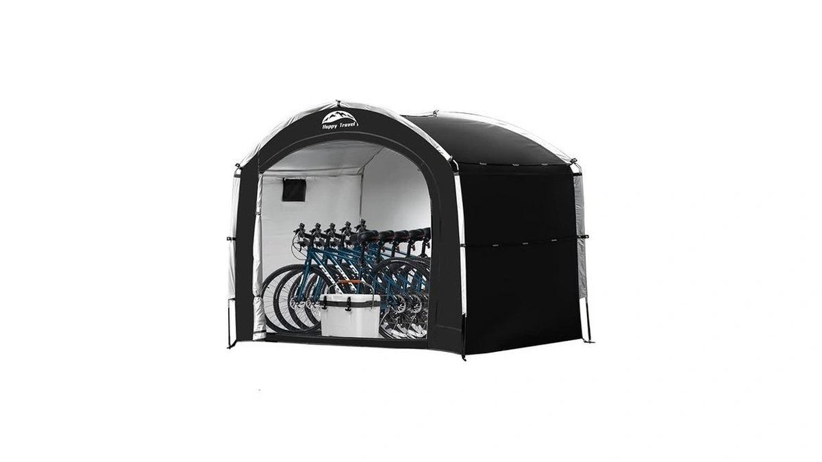 Happy Travel Bike Storage Shed Tent,outdoor Portable Bicycle Storage Sheds