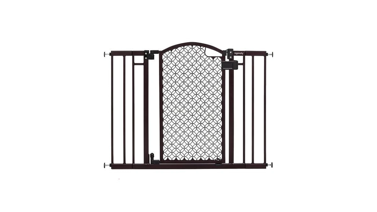 Ingenuity Decorative Panel Tall Baby Gate & Dog Gate, 28"-42"