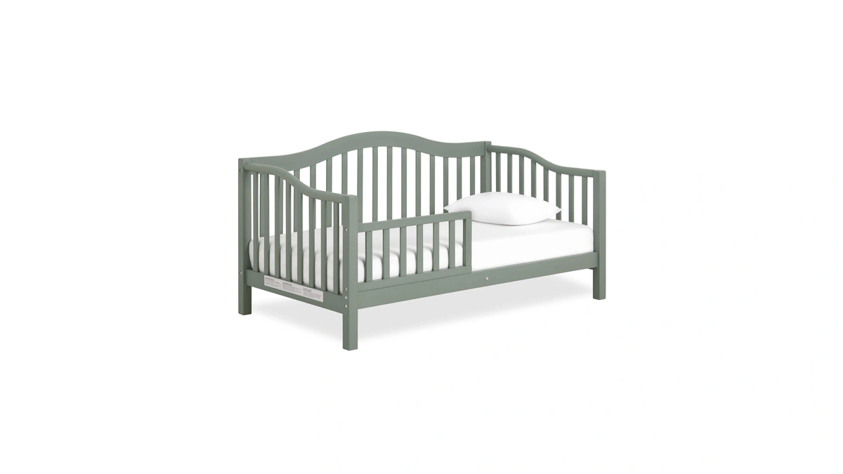 Dream On Me Austin Toddler Day Bed With Rails In