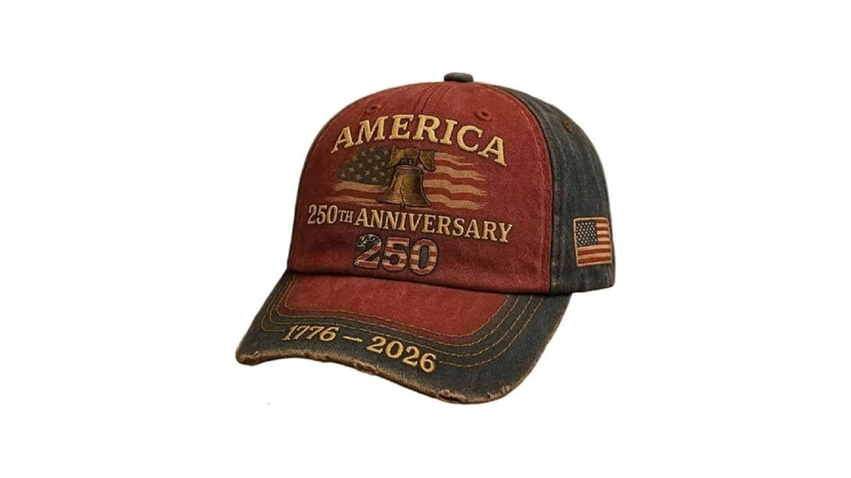 250th Anniversary Hat 250 Year Anniversary Patriotic Baseball Cap,adjustable Retro