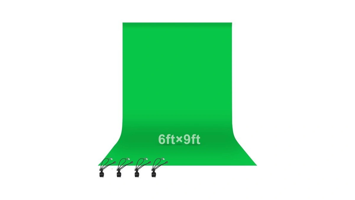 Emart Green Screen Backdrop, 6 X 9 Ft Photography Greenscreen