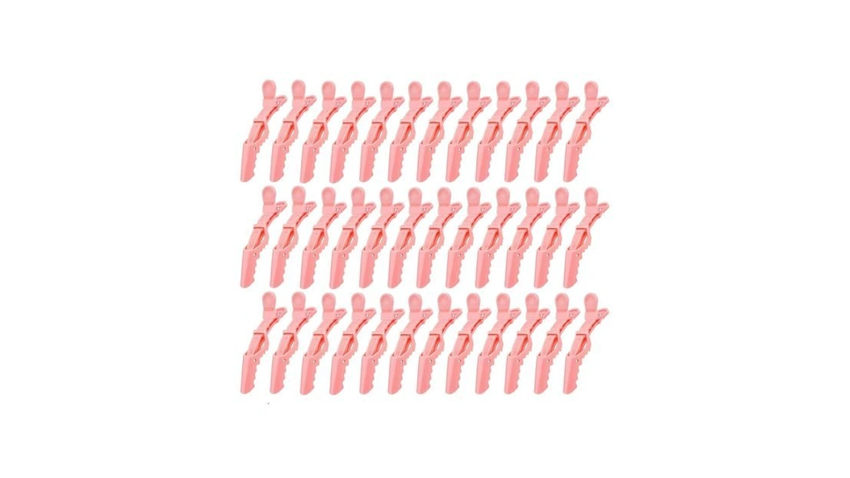 Amariver 30-pack Alligator Hair Clips For Styling - Professional Non-slip