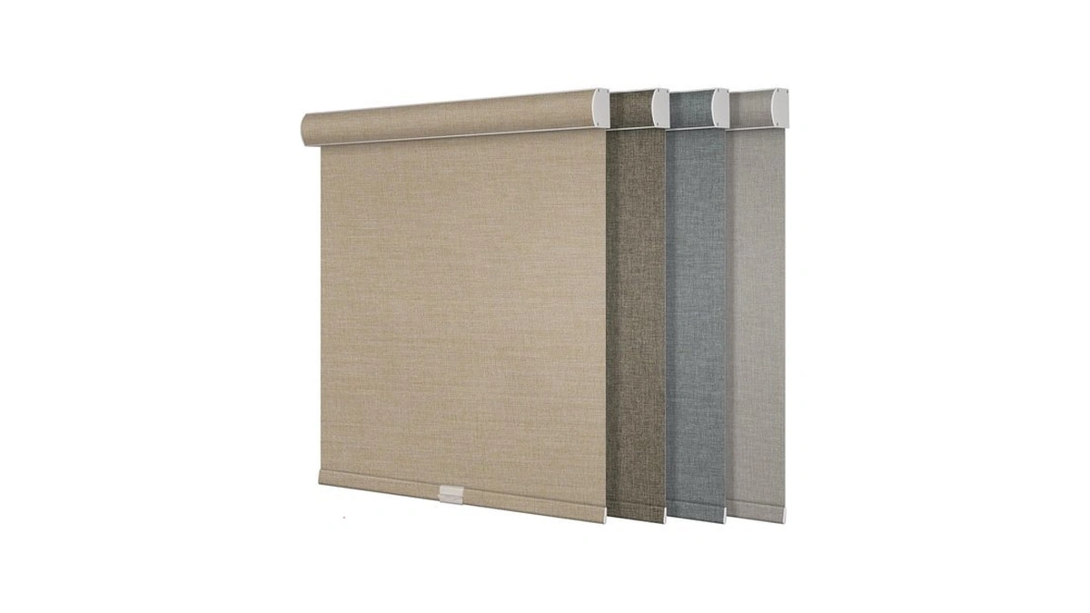 Boolegon Blackout Roller Shades For Indoor Windows, Pull Down Roller