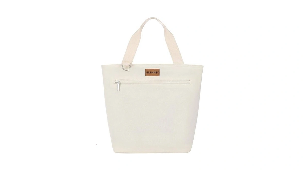 Glenkey Insulated Lunch Bag Tote Lunch Box - Large Leakproof