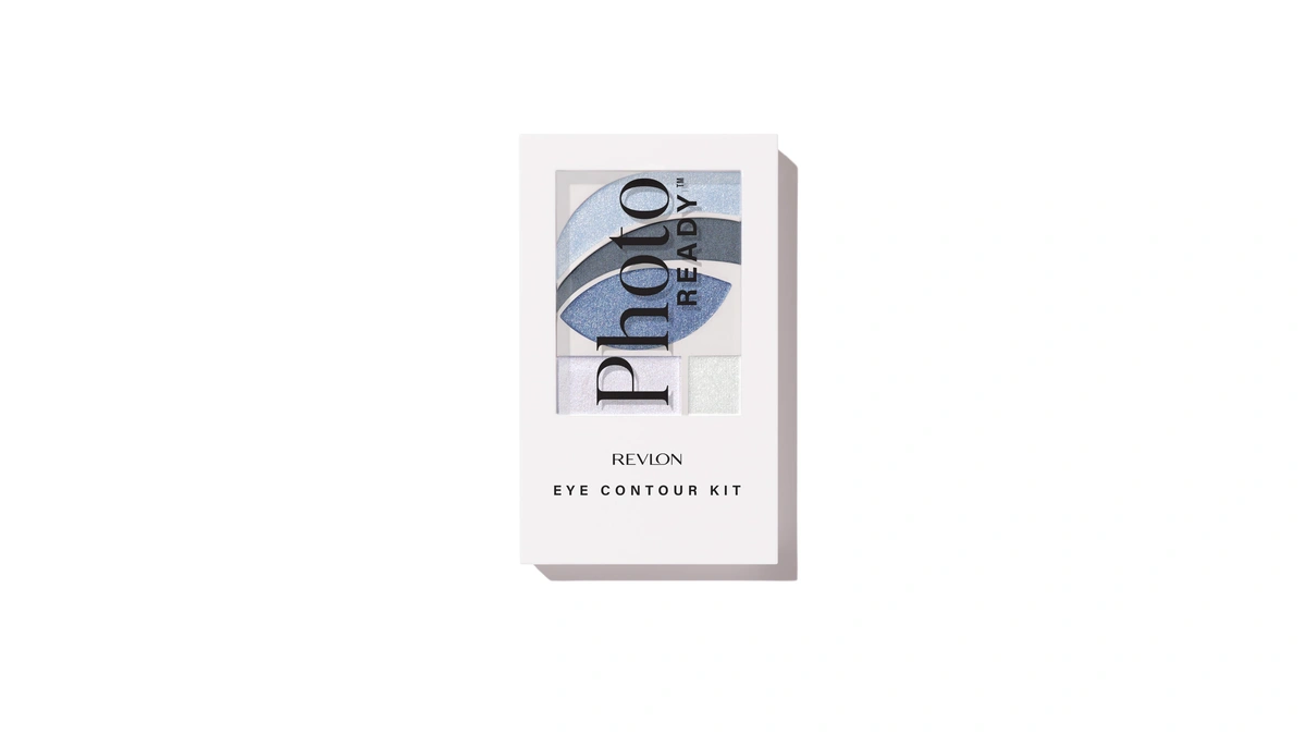 Revlon Photoready Eye Contour Kit Blue Eyeshadow Palette, Wet/dry Shimmer,