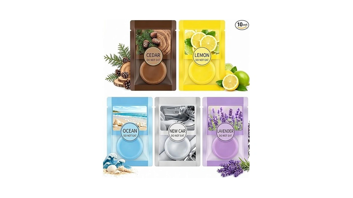 Car Air Freshener, Automotive Vent Clip 10 Packs, Scented Car