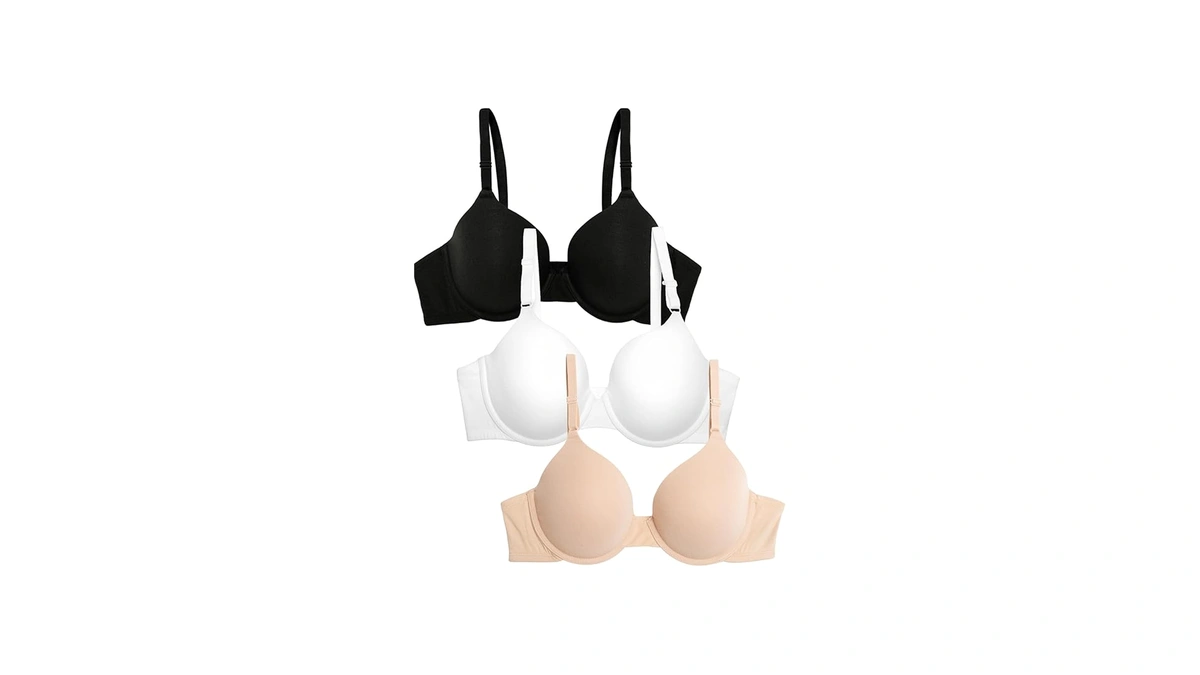 Fruit Of The Loom Women's Cotton Underwire T-shirt Bra Multipack