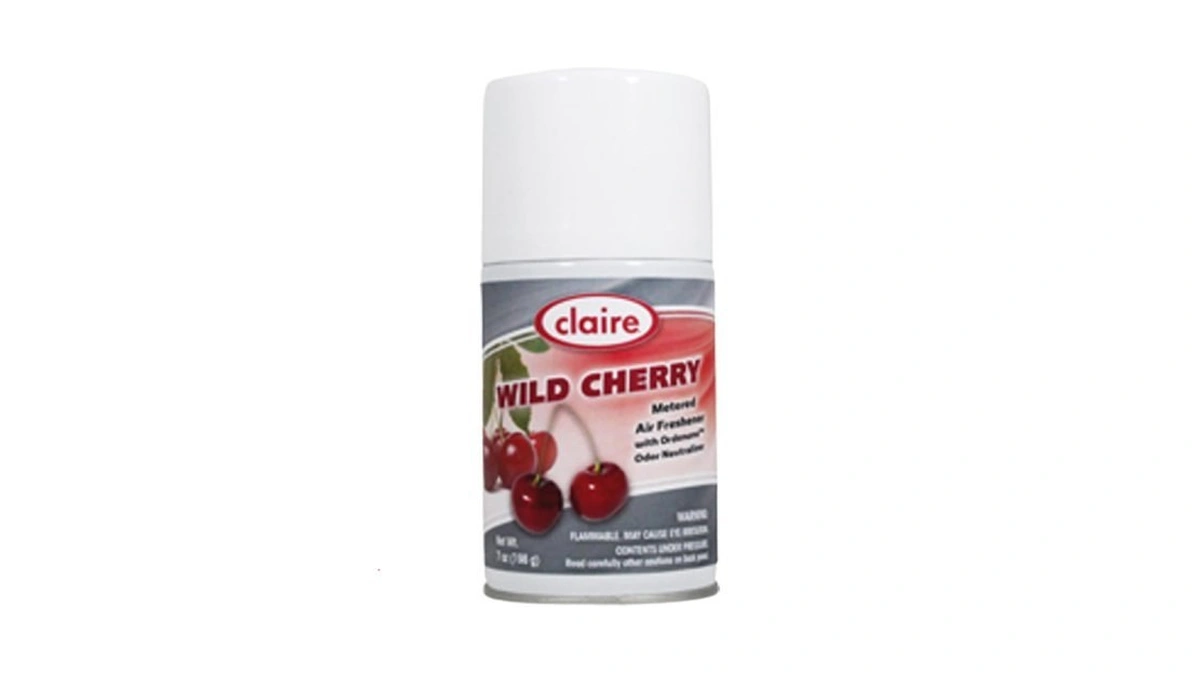 Claire Cl107 Wild Cherry Metered Air Freshener; 7 Oz. Net