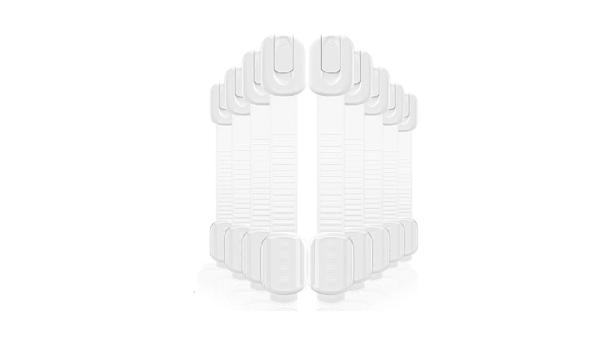 9 Pack Cabinet Locks Baby Proofing - Child Proof Cabinet