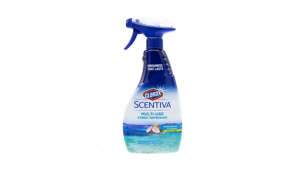 Clorox Scentiva Fabric Refresher Spray, Pacific Breeze And Coconut Scent