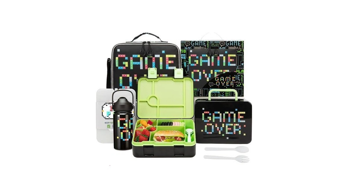 Oruiji Bento Box For Kids With Lunch Bag Boys Lunch