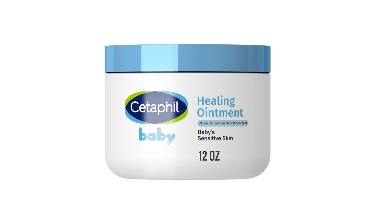 Cetaphil Baby Healing Ointment Diaper Rash Cream, Sensitive Skin, 12