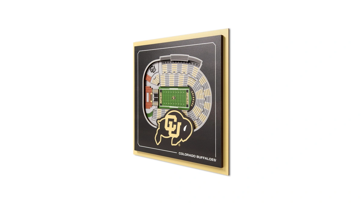 Youthefan Officially-licensed Ncaa Colorado Buffaloes Stadium Series 3d Wall Art