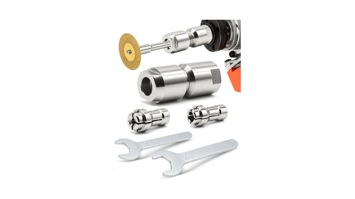 Angle Grinder To Die Grinder Adapter With 5/8"-11 To 1/4