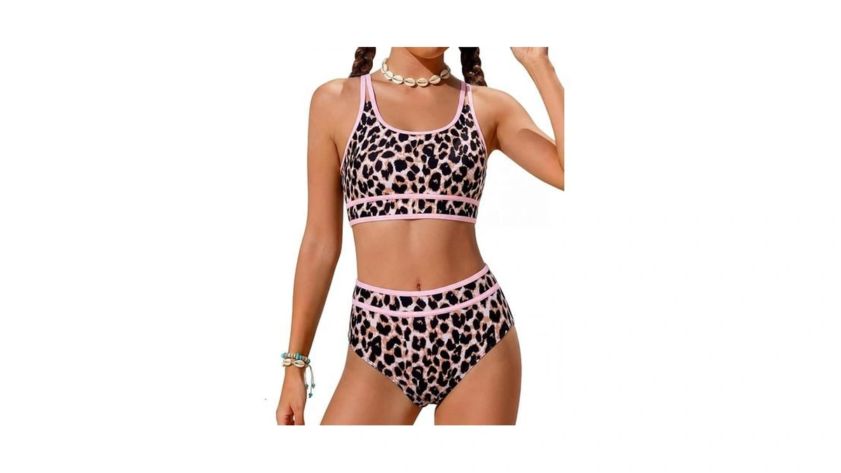 Tween Bikini Girls Swimsuit Bathing Suits Size 14-16 Two Piece