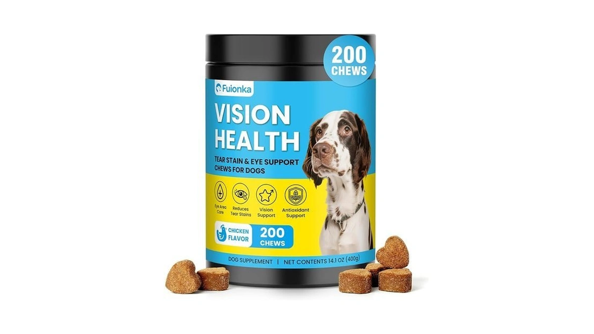 Fuionka Tear Stain Chews For Dogs 200 Ct Eye Support