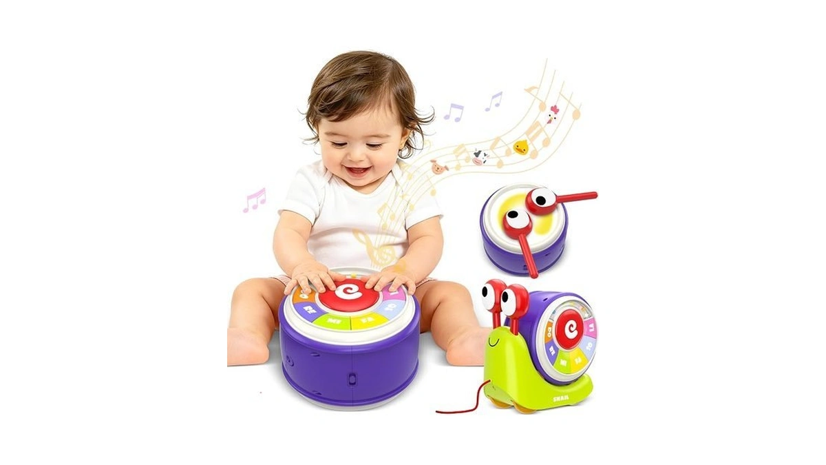 Ciesa 3 In 1 Musical Toddler Toys For 1-3 Year