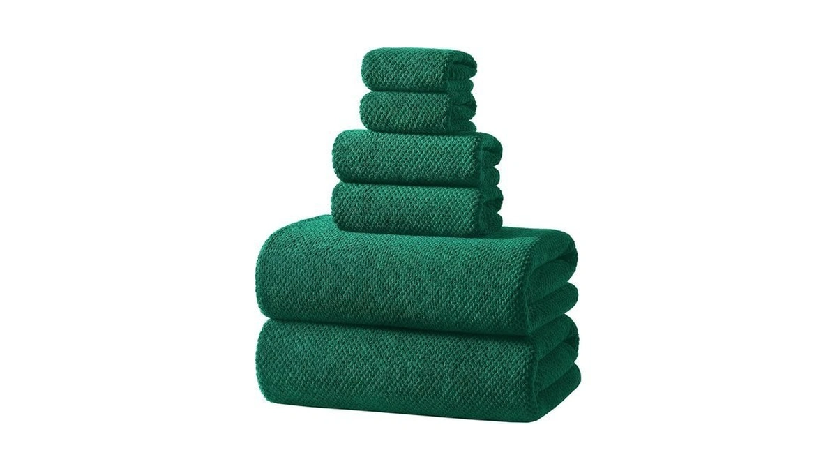 Redkiss Soft 6 Piece Bath Towel Set - 2 Bath