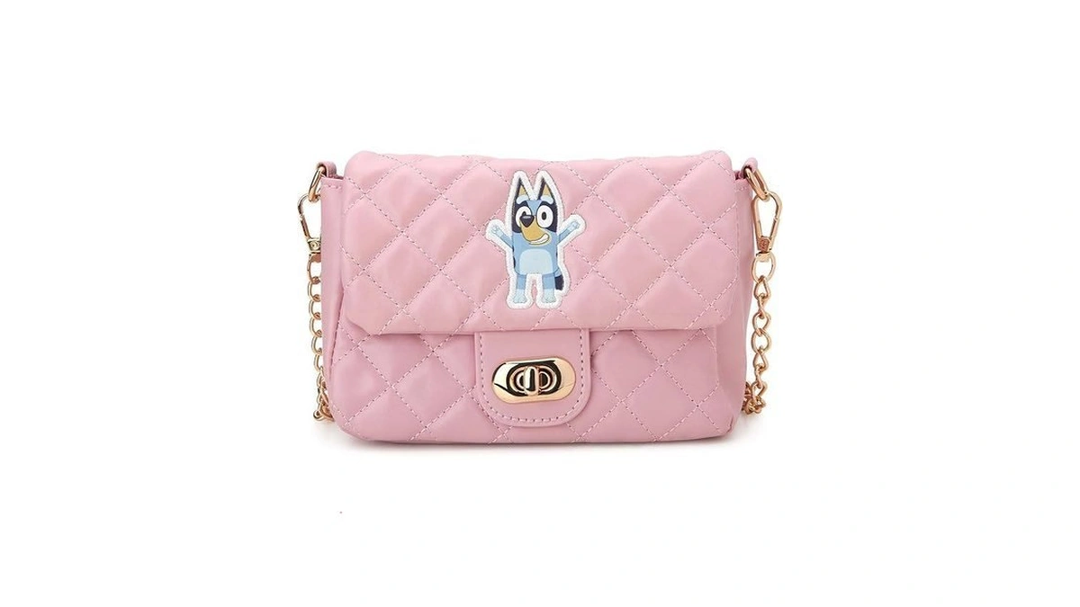 Fast Forward Disney Bluey Girls Crossbody Bag - Cute Quilted