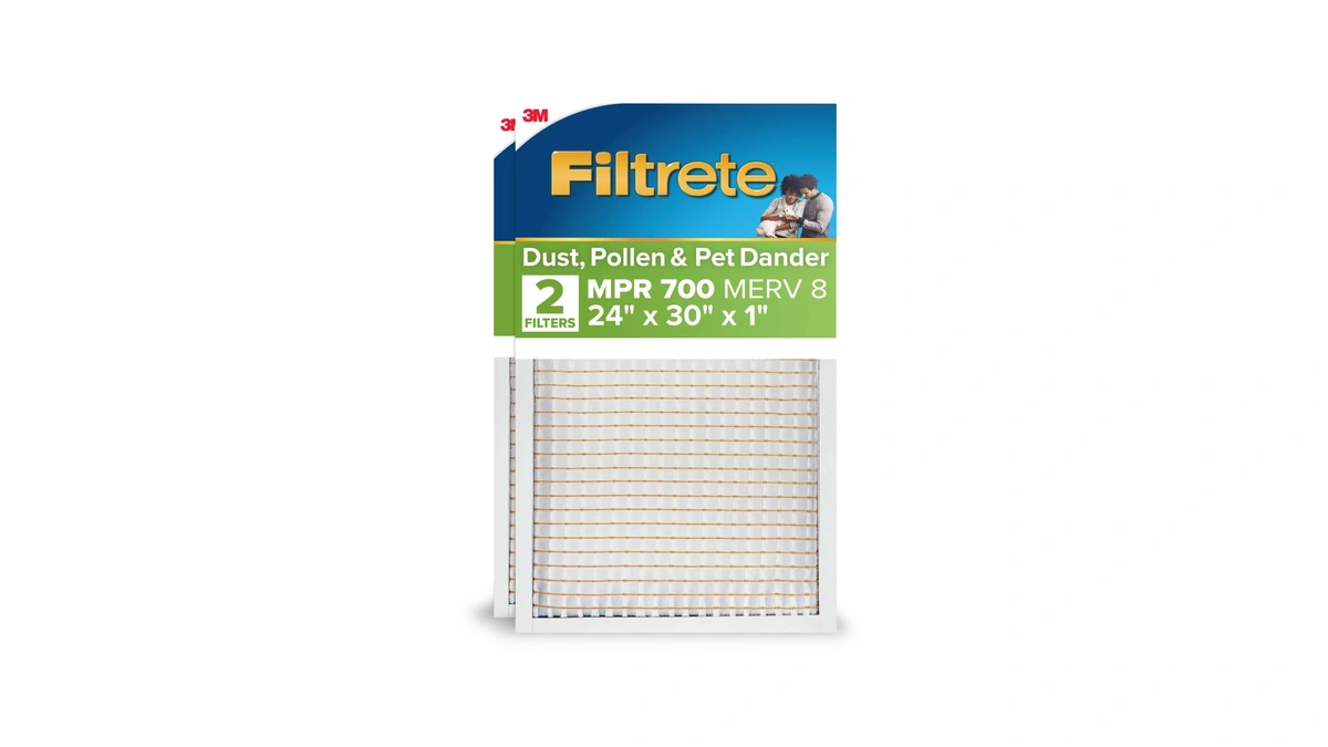 Filtrete 24x30x1 Ac Furnace Air Filter, Mpr 700, Merv 8,