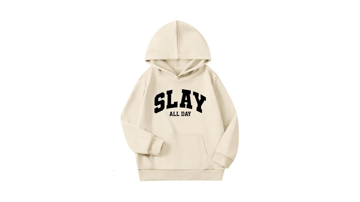 Sunlifeus Inspirational Mental Health Positive Hoodie For Girls Preppy Words