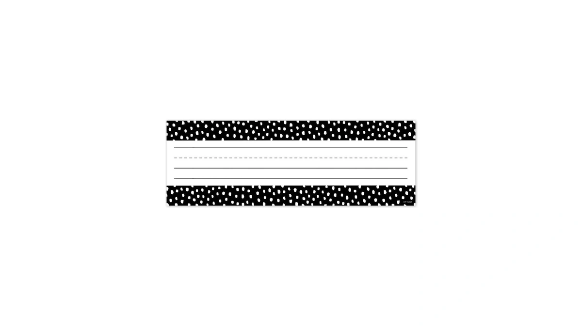 Ctp Messy Dots Name Plates Learning Décor For Classroom (creative
