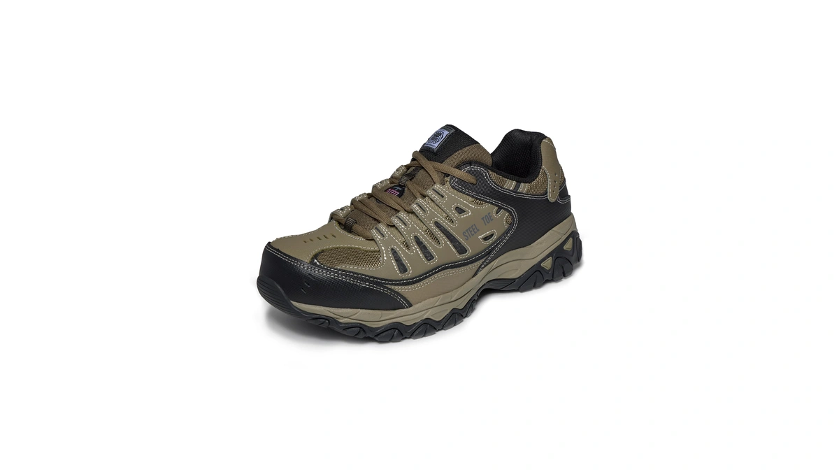 Skechers Men's Cankton Steel Toe Construction Shoe - Electrical Hazard