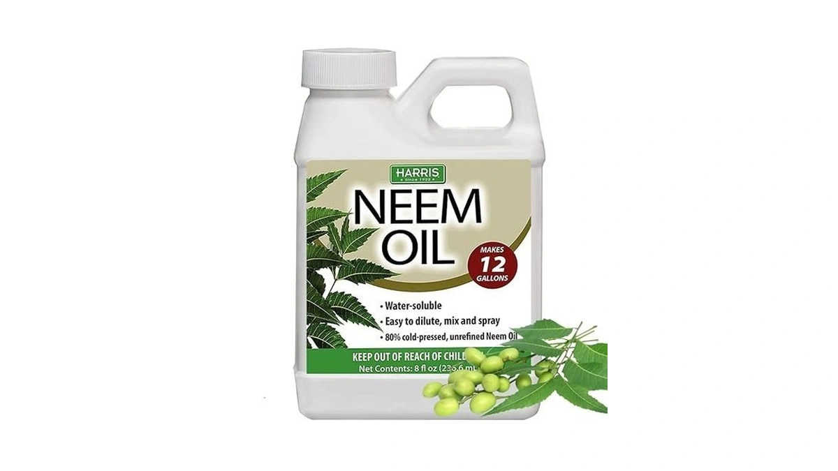 Harris Neem Oil Cold Pressed Water Soluble Concentrate, Makes 12