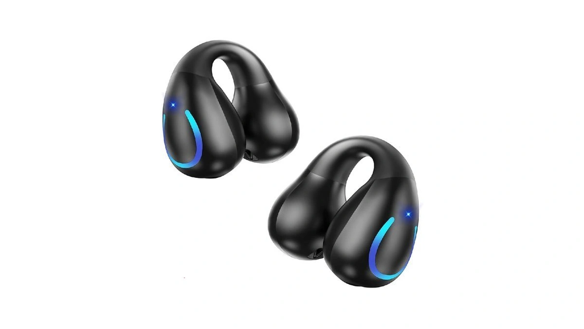 2026 Open Ear Bone Conduction Headphones Bluetooth 5.4 Wireless Clip