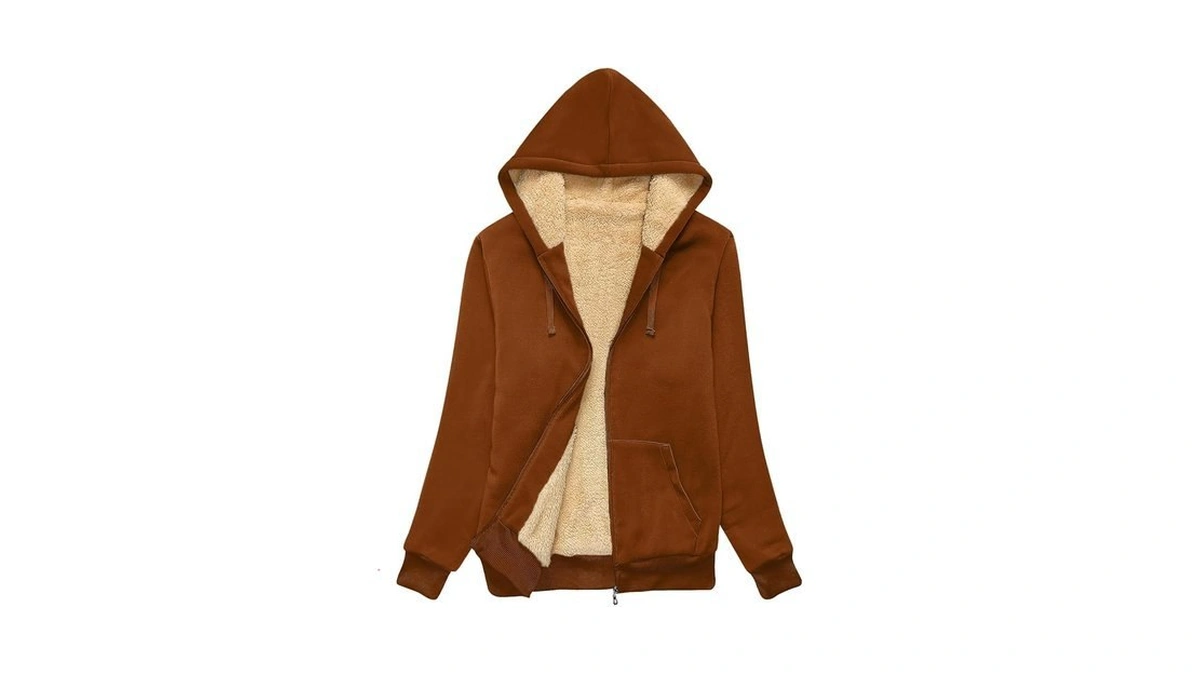 Swisswell Hoodies For Women Winter Fleece Sweatshirt - Full Zip
